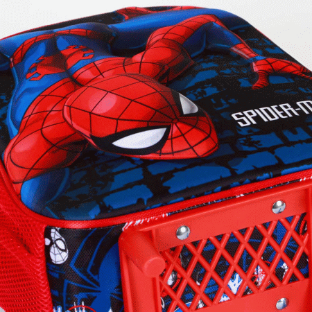 Marvel Homem-Aranha Wall Mochila 3D com Rodas Pequena, Vermelha ( Imagem 3 de 5 ) - Preview