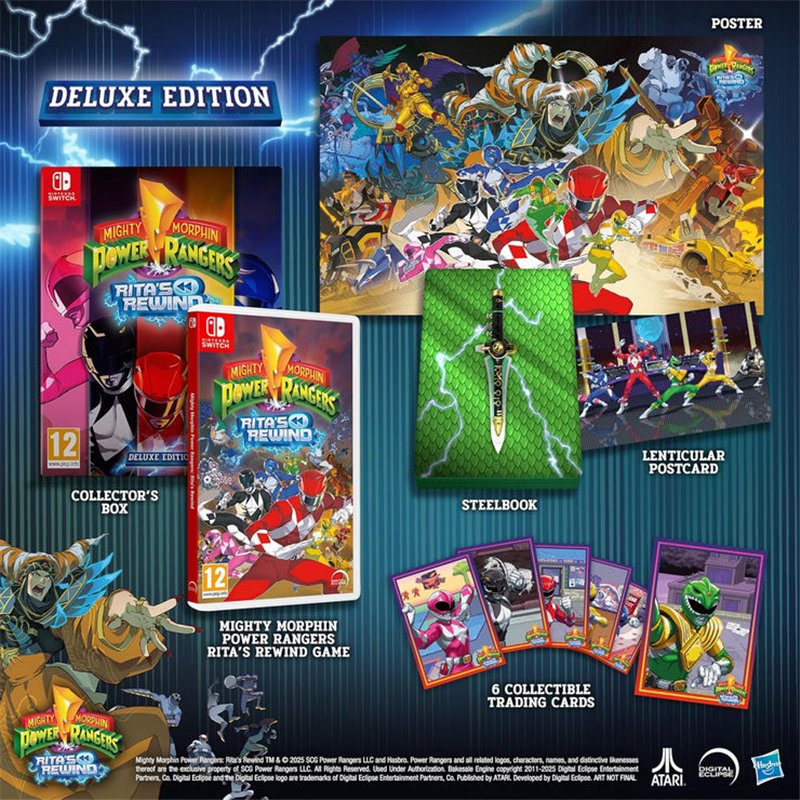 Mighty Morphin Power Rangers: Ritas Rewind - Deluxe Edition Nintendo Switch ( Imagem 2 de 2 ) - Preview