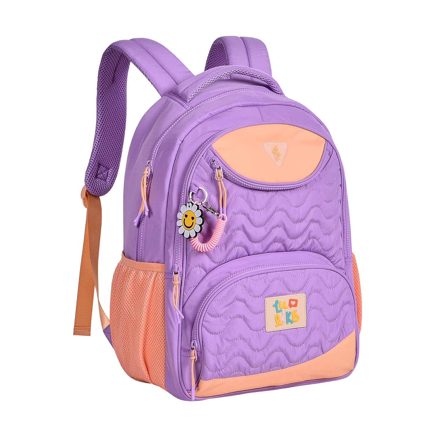 Mochila Com Bolsa Para Portátil 15'' Luluca 44,5X33,5X14,5Cm Sortido Lu24073 ( Imagem 3 de 4 ) - Preview