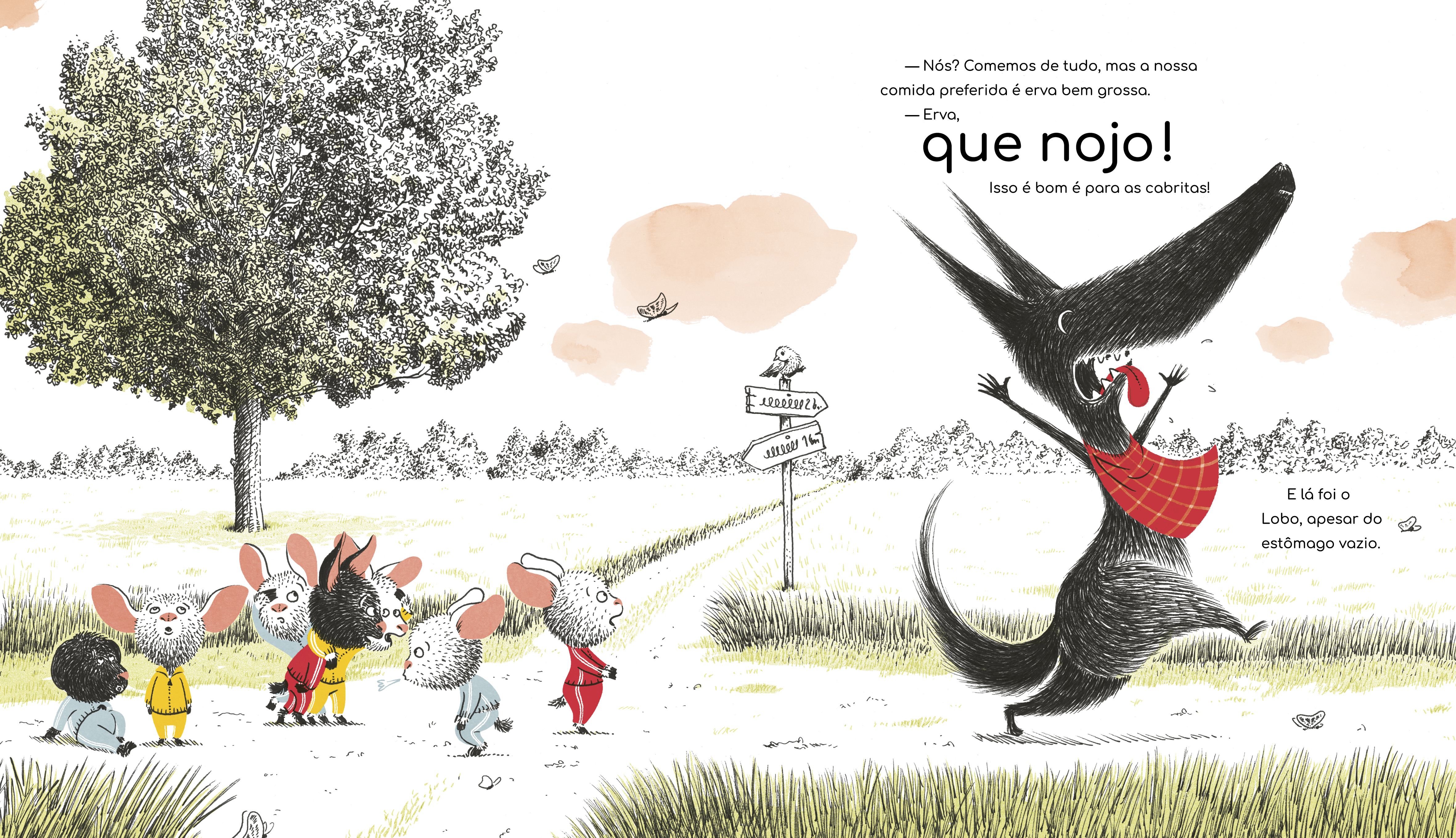 Os Contos do Lobo - O Lobo e o Porquinho Gordo ( Imagem 2 de 2 ) - Preview