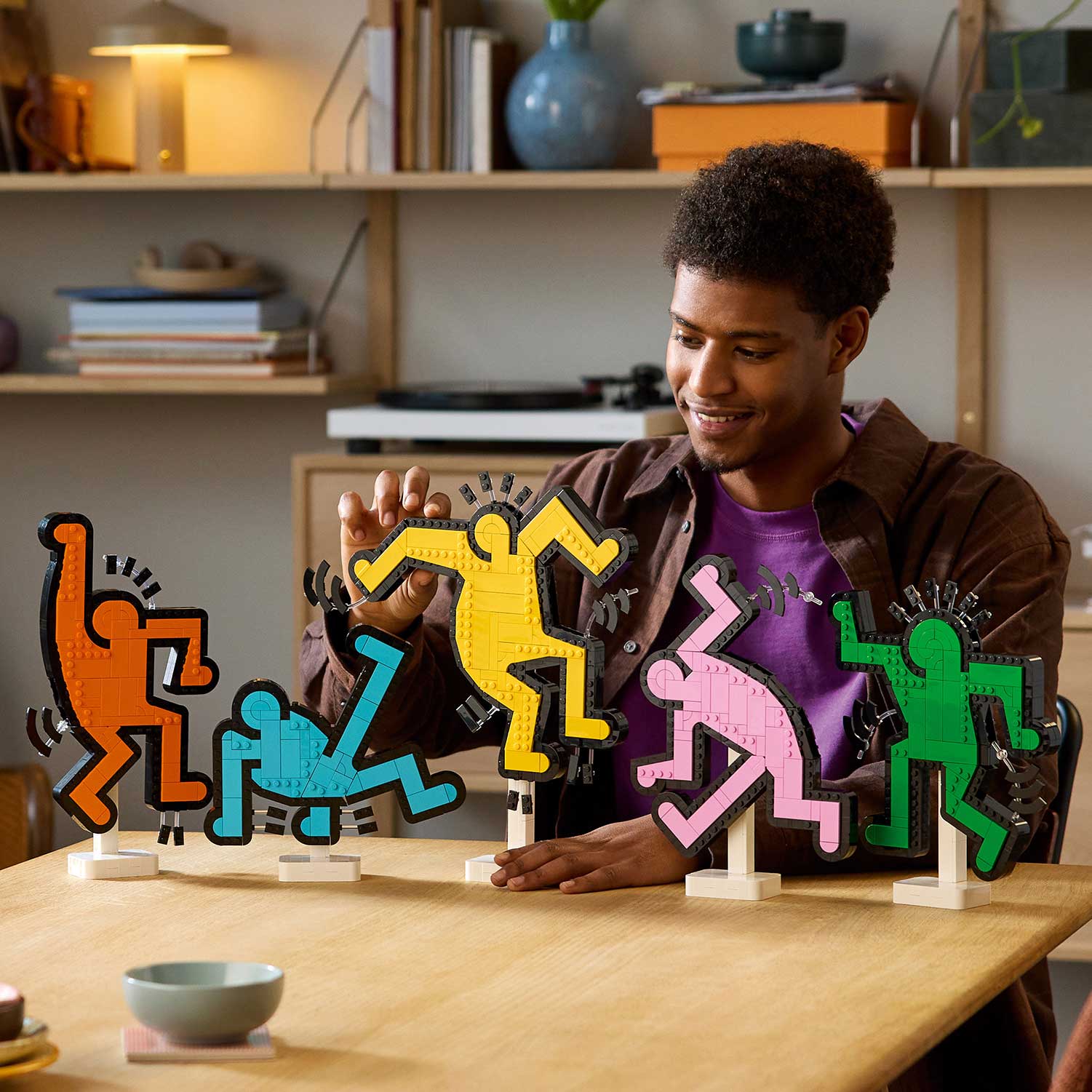 Lego Art Keith Haring - Figuras A Dançar 31216 ( Imagem 3 de 4 ) - Preview
