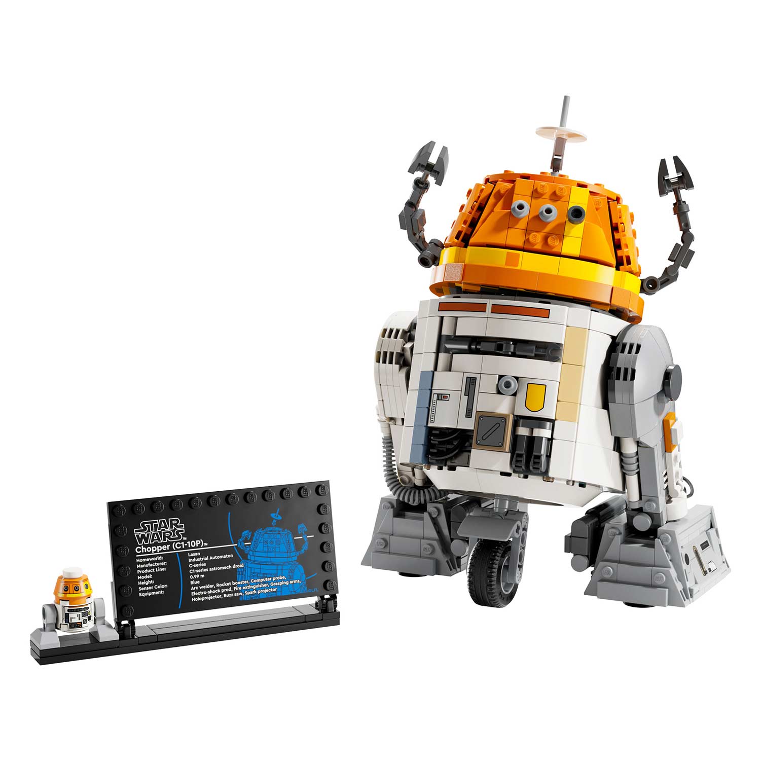 Lego Star Wars Droid Astromech Chopper (C1-10P) 75416 ( Imagem 2 de 4 ) - Preview