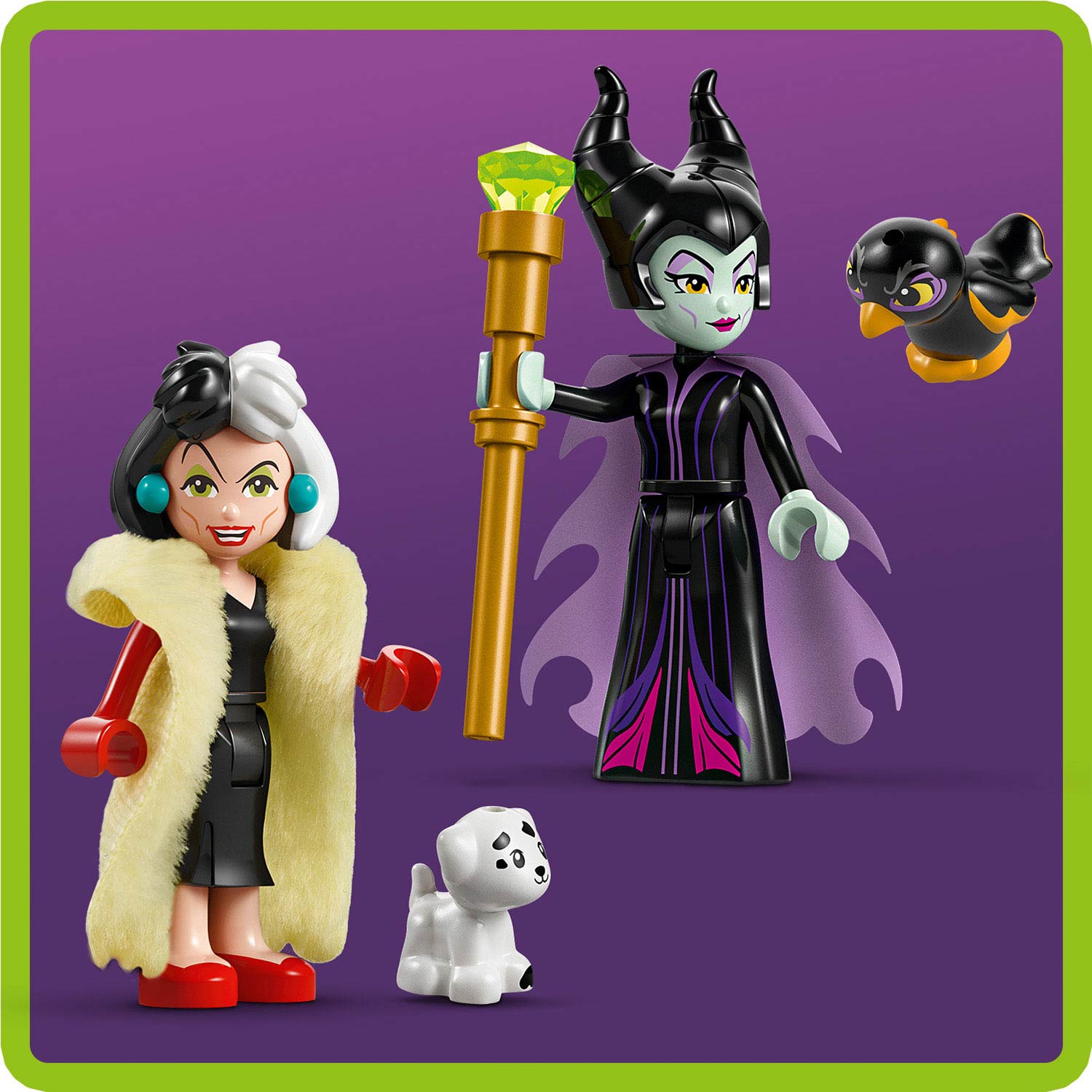 LEGO® Disney™ - Vestidos da Maléfica e da Cruella De Vil - 43262 ( Imagem 2 de 5 ) - Preview