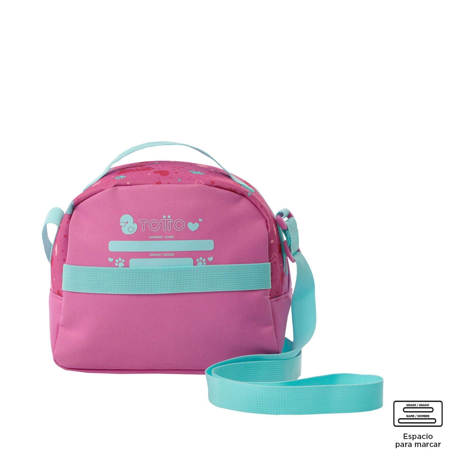 Lancheira Termica Totto Doggy Love 2025 22X19X15Cm Aj61Dgl00225101K6M ( Imagem 3 de 4 ) - Preview