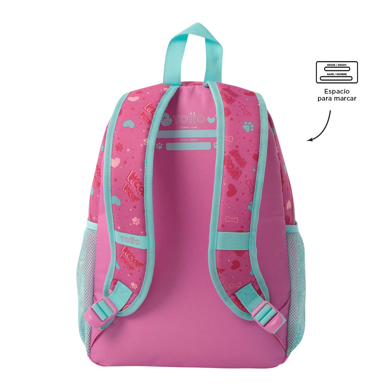 Mochila Totto Doggy Love 2025 40,5X29X11Cm Mj04Dgl00225101K6M ( Imagem 3 de 4 ) - Preview