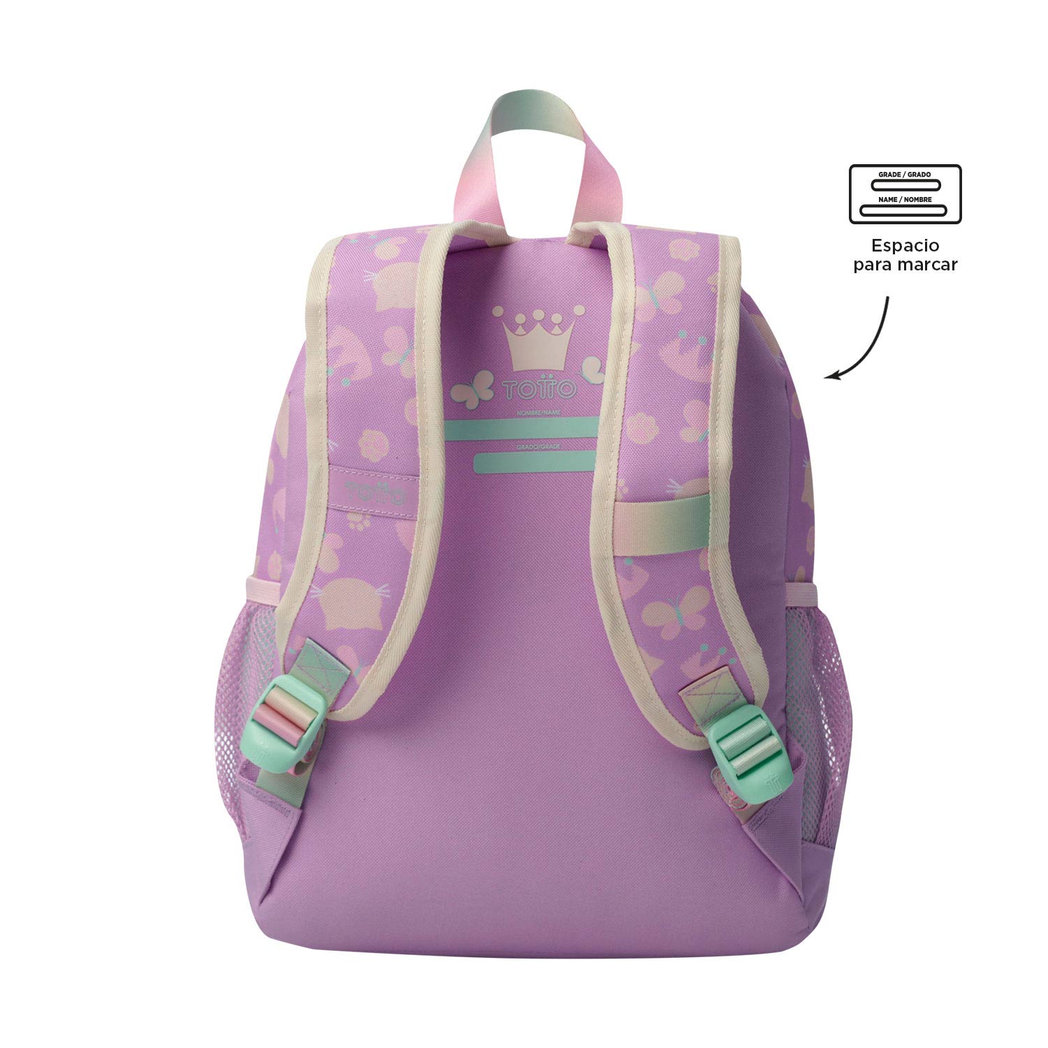 Mochila Totto Queen Cat 2025 37X26X10Cm Mj04Qct00225101K5M ( Imagem 2 de 3 ) - Preview