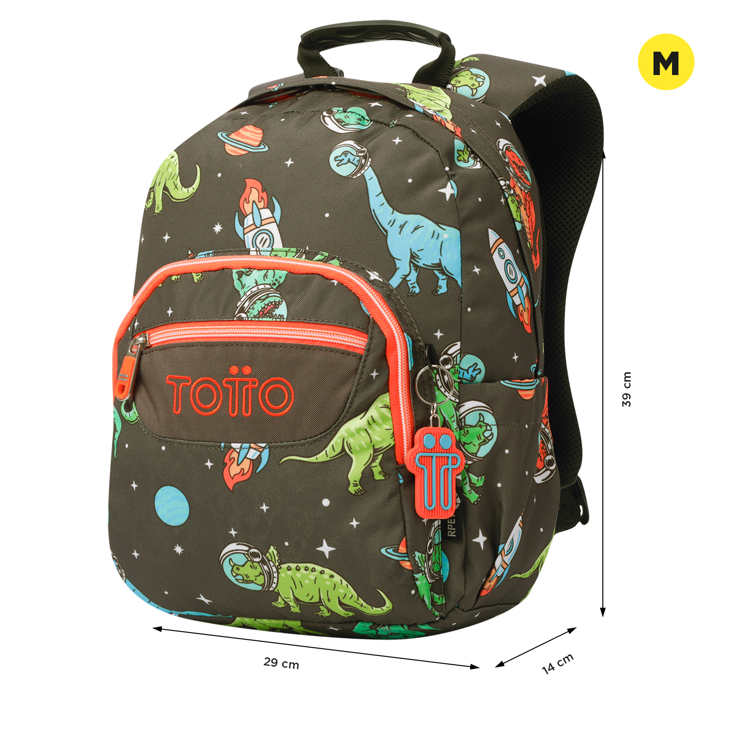 MOCHILA ESCOLAR TOTTO 6 E 7 ANOS GOMMAS 1WE ( Imagem 3 de 4 ) - Preview