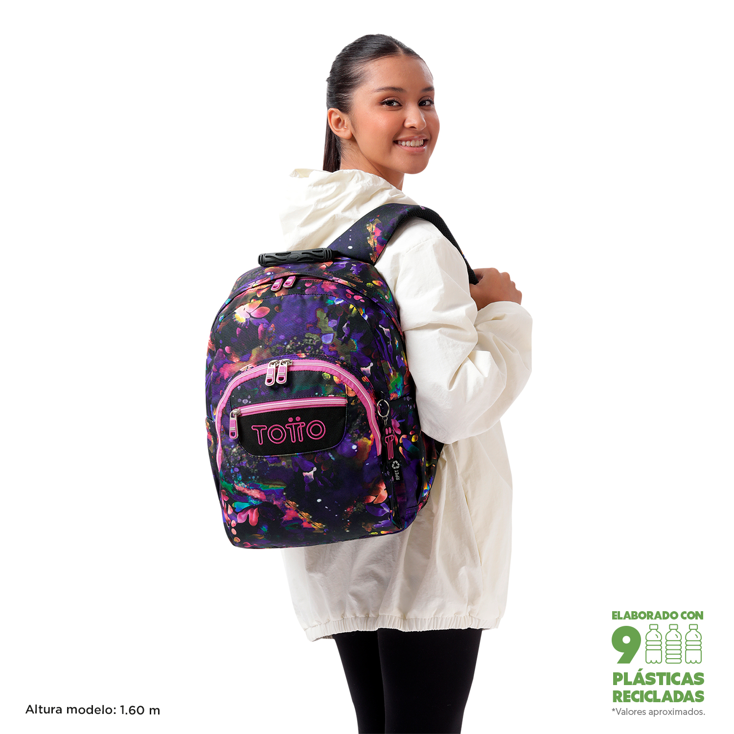 MOCHILA ESCOLAR TOTTO 6 E 7 ANOS GOMMAS 5Q5 ( Imagem 2 de 4 ) - Preview