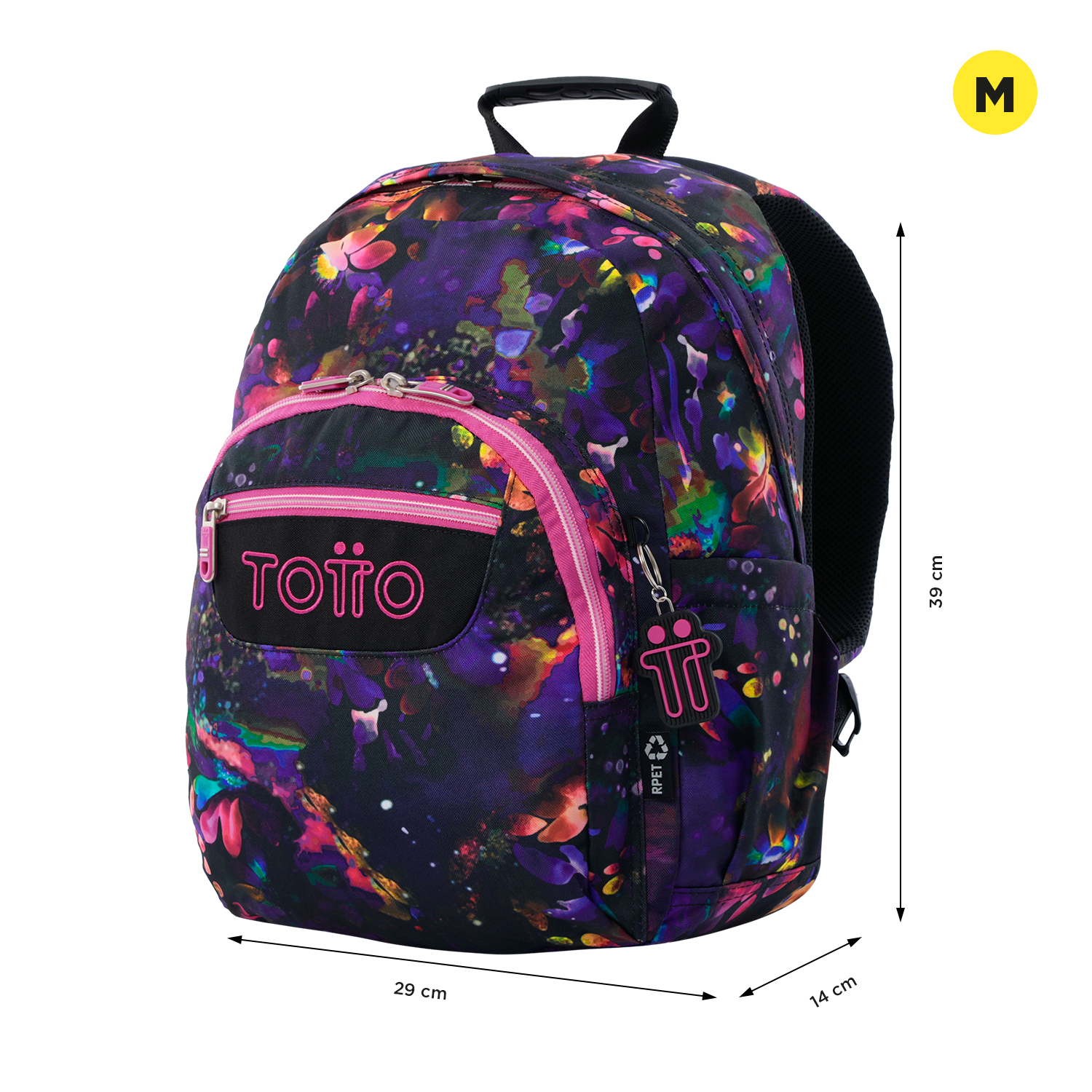 MOCHILA ESCOLAR TOTTO 6 E 7 ANOS GOMMAS 5Q5 ( Imagem 3 de 4 ) - Preview