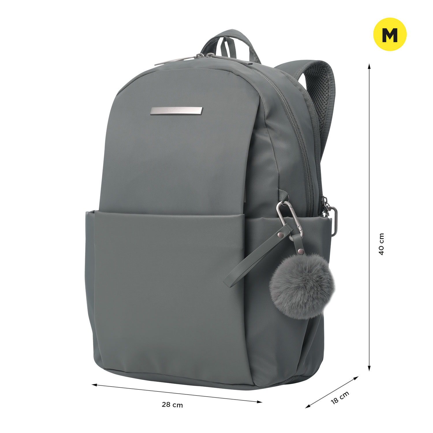 MOCHILA FEMININA TOTTO TOTTO P/PORTÁTIL 14" ADELAIDE 1 G56 ( Imagem 3 de 4 ) - Preview