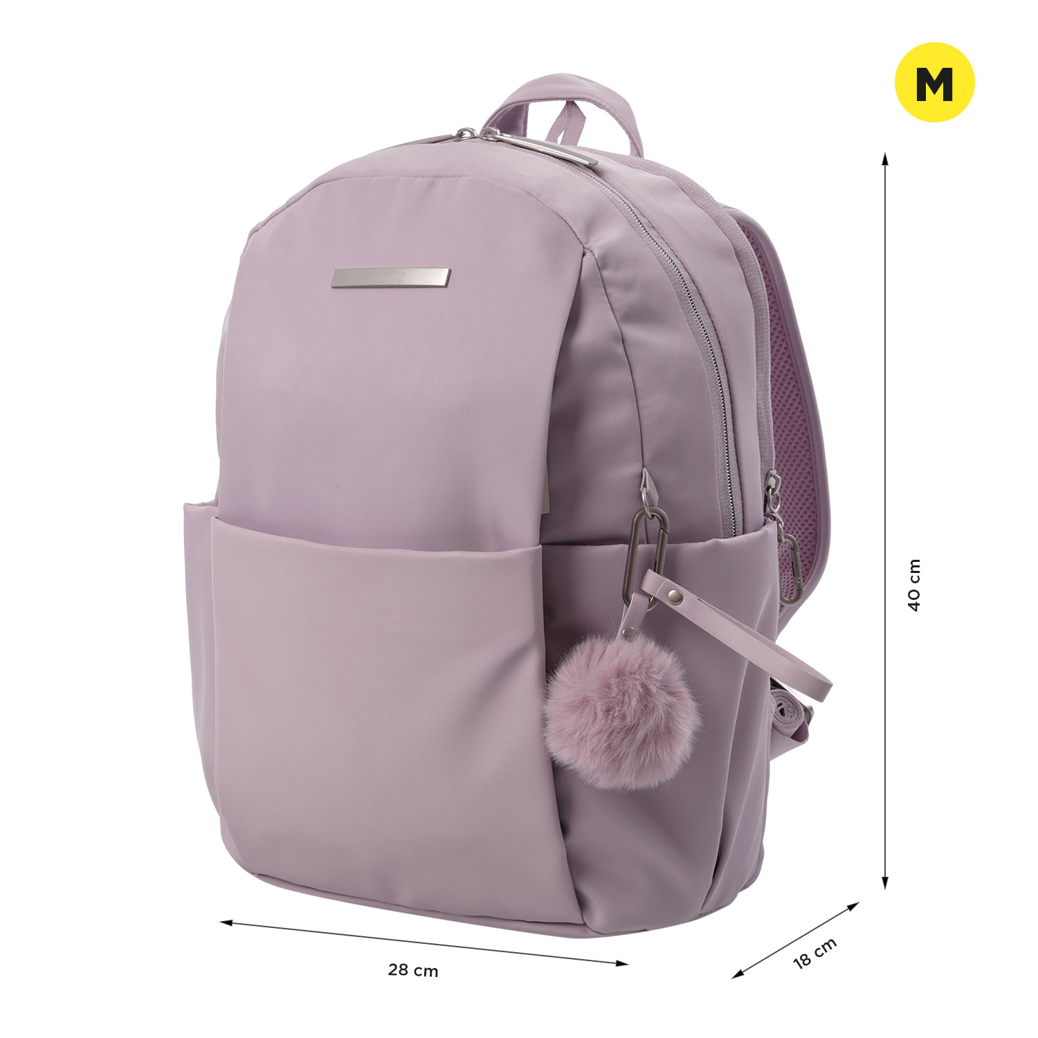 MOCHILA FEMININA TOTTO P/PORTÁTIL 14" ADELAIDE 1 M5E ( Imagem 3 de 4 ) - Preview