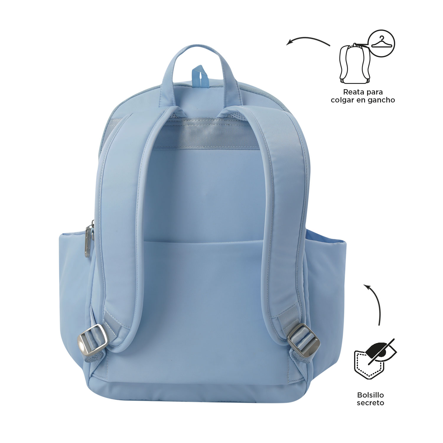 MOCHILA FEMININA TOTTO P/PORTÁTIL 14" ADELAIDE 1 Z80 ( Imagem 4 de 4 ) - Preview