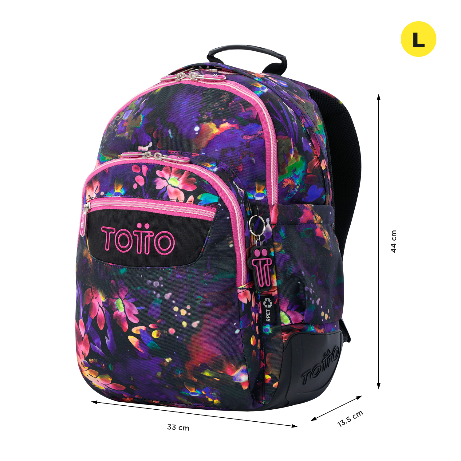 MOCHILA ESCOLAR TOTTO RAYOL 5Q5  44 x 33 x 13,5 cm ( Imagem 3 de 4 ) - Preview