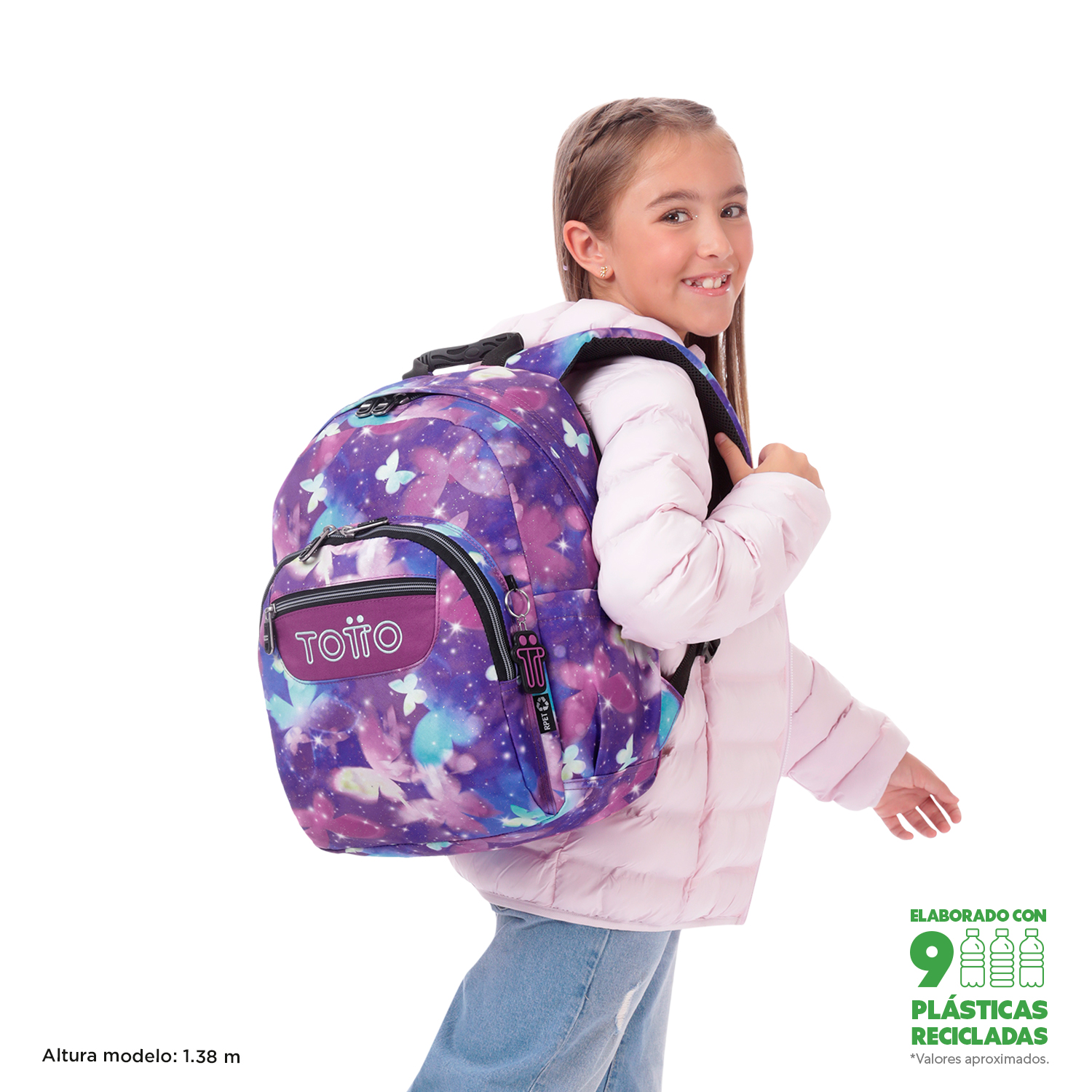 TOTTO GOMMAS 5Q6 SCHOOL BACKPACK 39 x 29 x 14 cm ( Imagem 2 de 4 ) - Preview