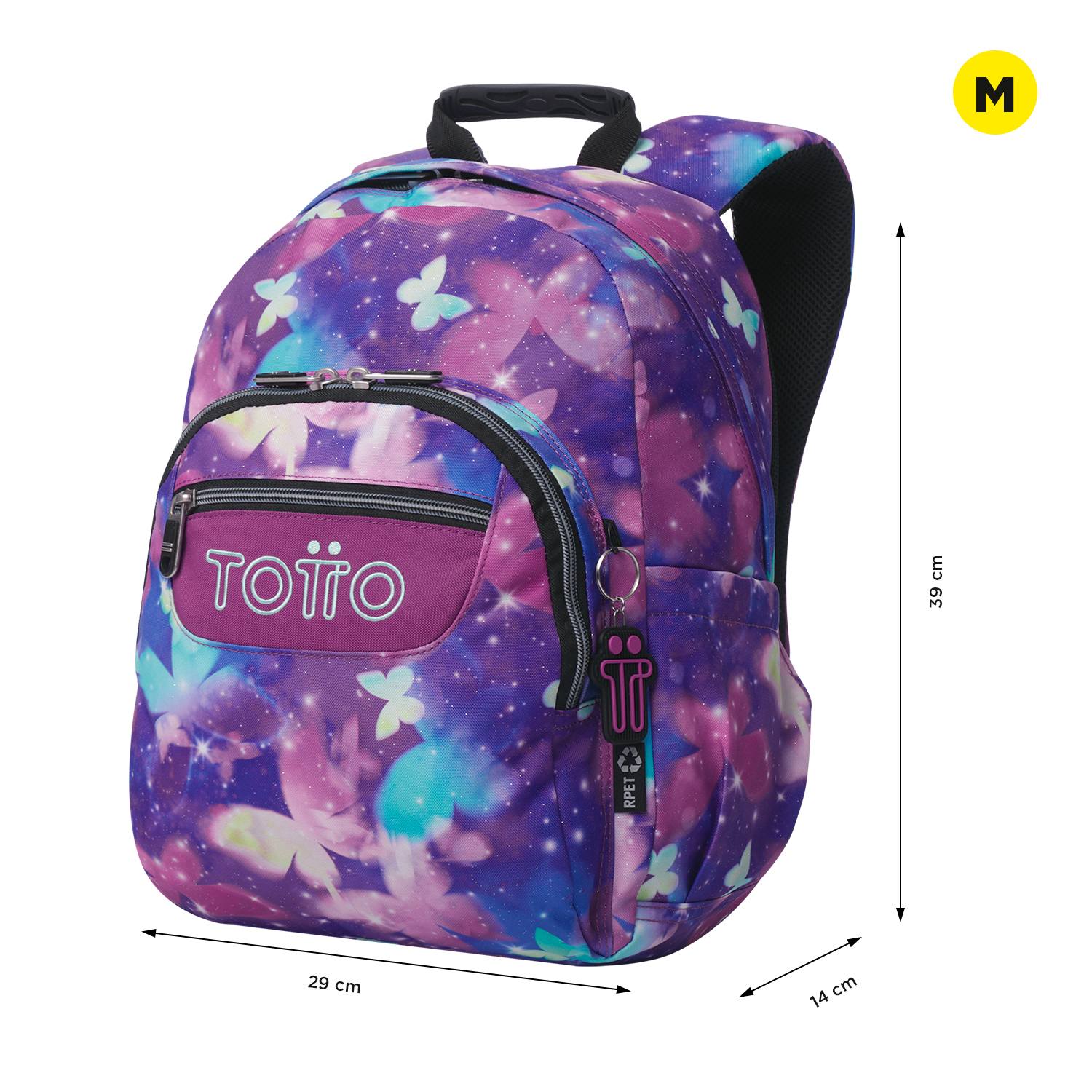 TOTTO GOMMAS 5Q6 SCHOOL BACKPACK 39 x 29 x 14 cm ( Imagem 3 de 4 ) - Preview