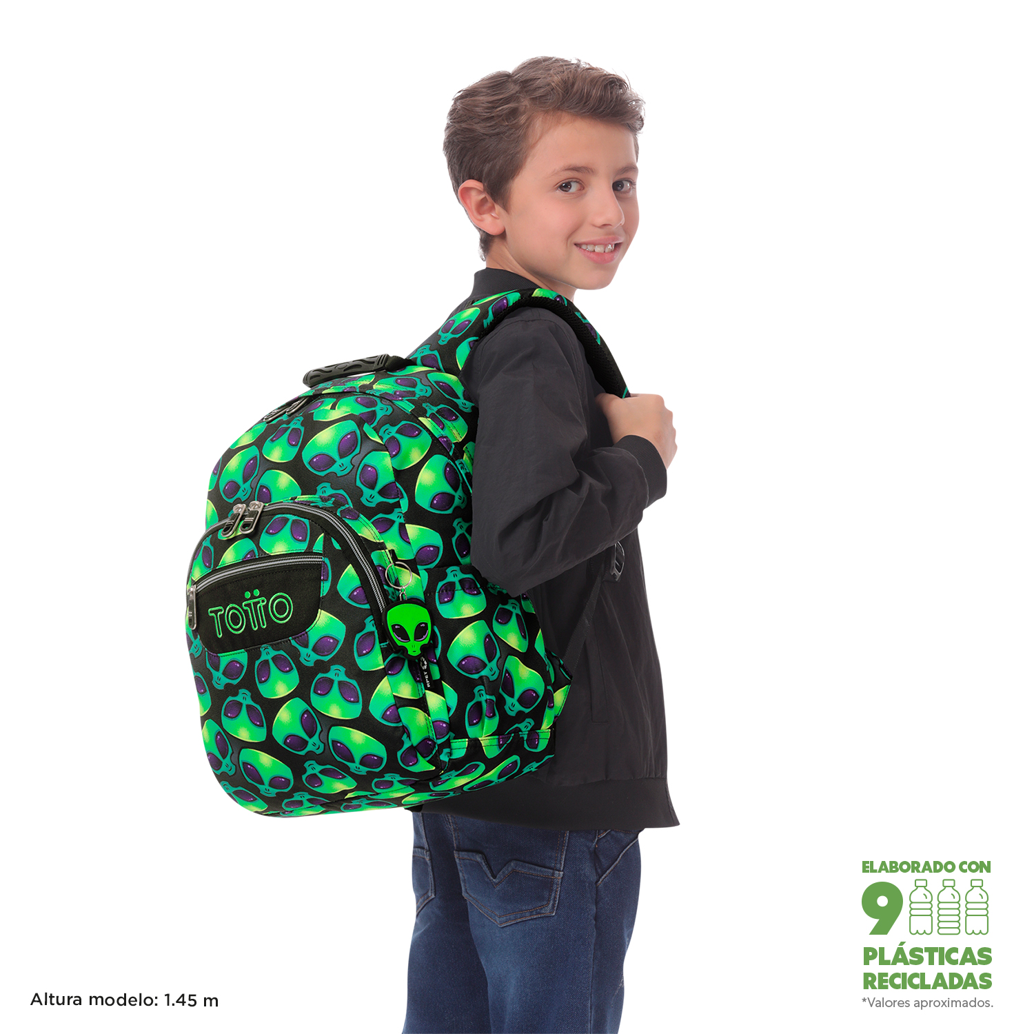 MOCHILA ESCOLAR TOTTO 6 E 7 ANOS GOMMAS 6DS ( Imagem 2 de 4 ) - Preview