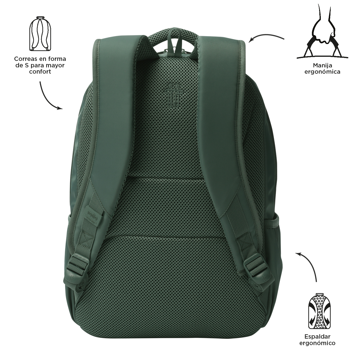 MOCHILA TOTTO P PC 14" TRACER 4 V7K ( Imagem 4 de 4 ) - Preview