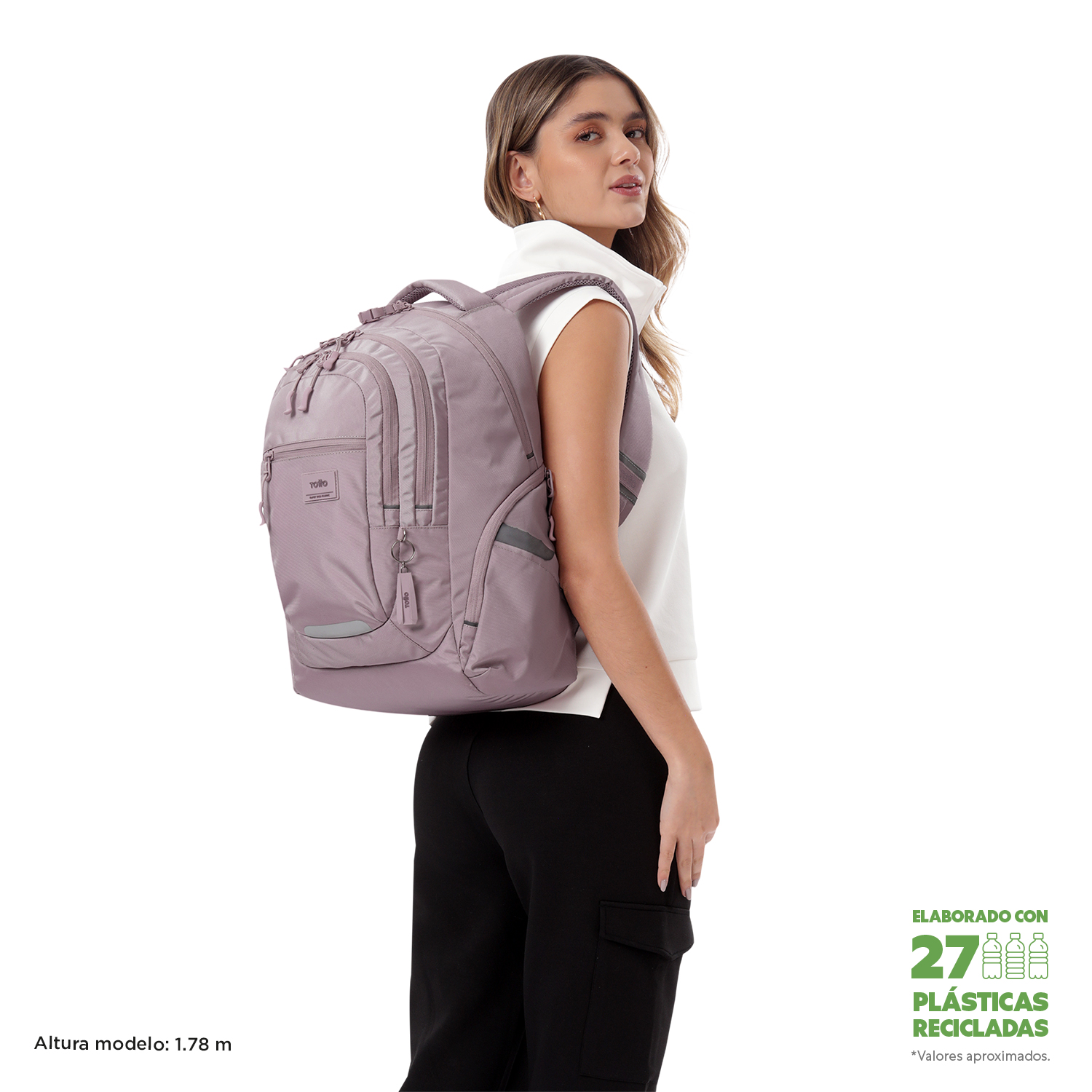 MOCHILA TOTTO P TABLET E PC 13" EUFRATES M5E ( Imagem 2 de 4 ) - Preview