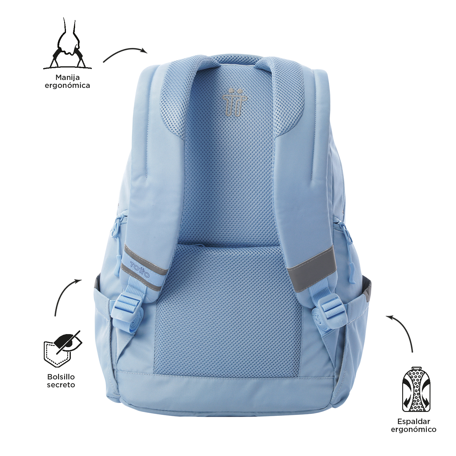 MOCHILA TOTTO P TABLET E PC 13" EUFRATES Z80 ( Imagem 4 de 4 ) - Preview