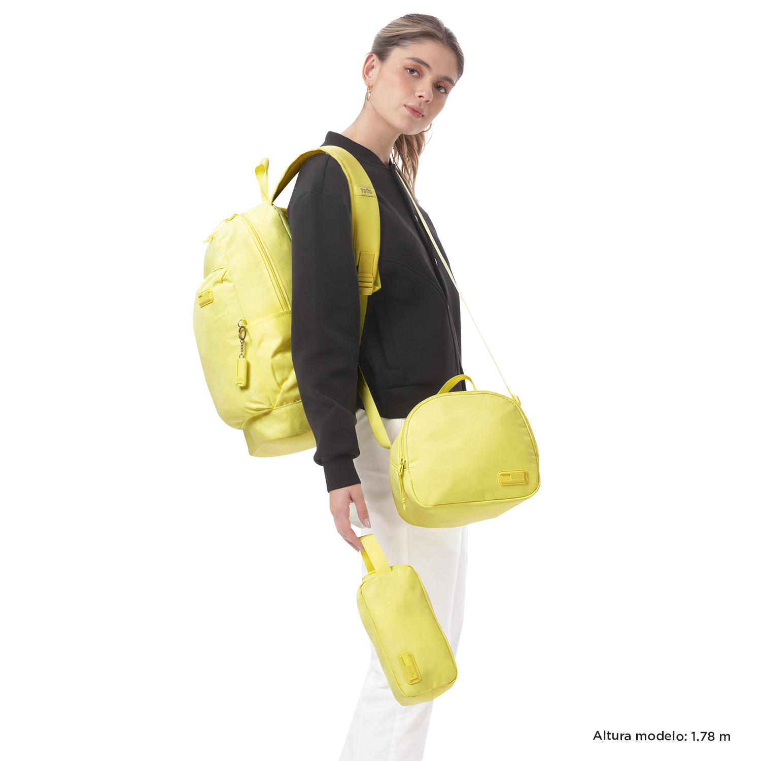 KIT TOTTO MOCHILA + LANCHEIRA + ESTOJO YUNO A81 ( Imagem 2 de 4 ) - Preview