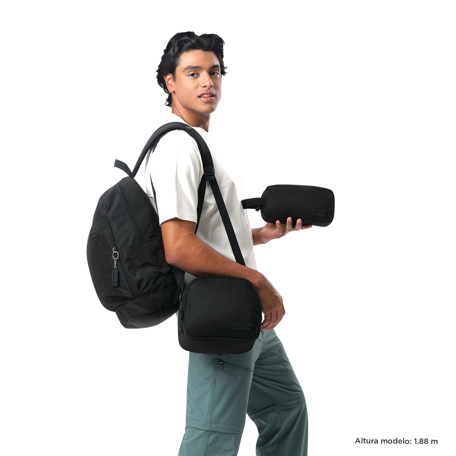 KIT TOTTO MOCHILA + LANCHEIRA + ESTOJO YUNO N01 ( Imagem 2 de 4 ) - Preview