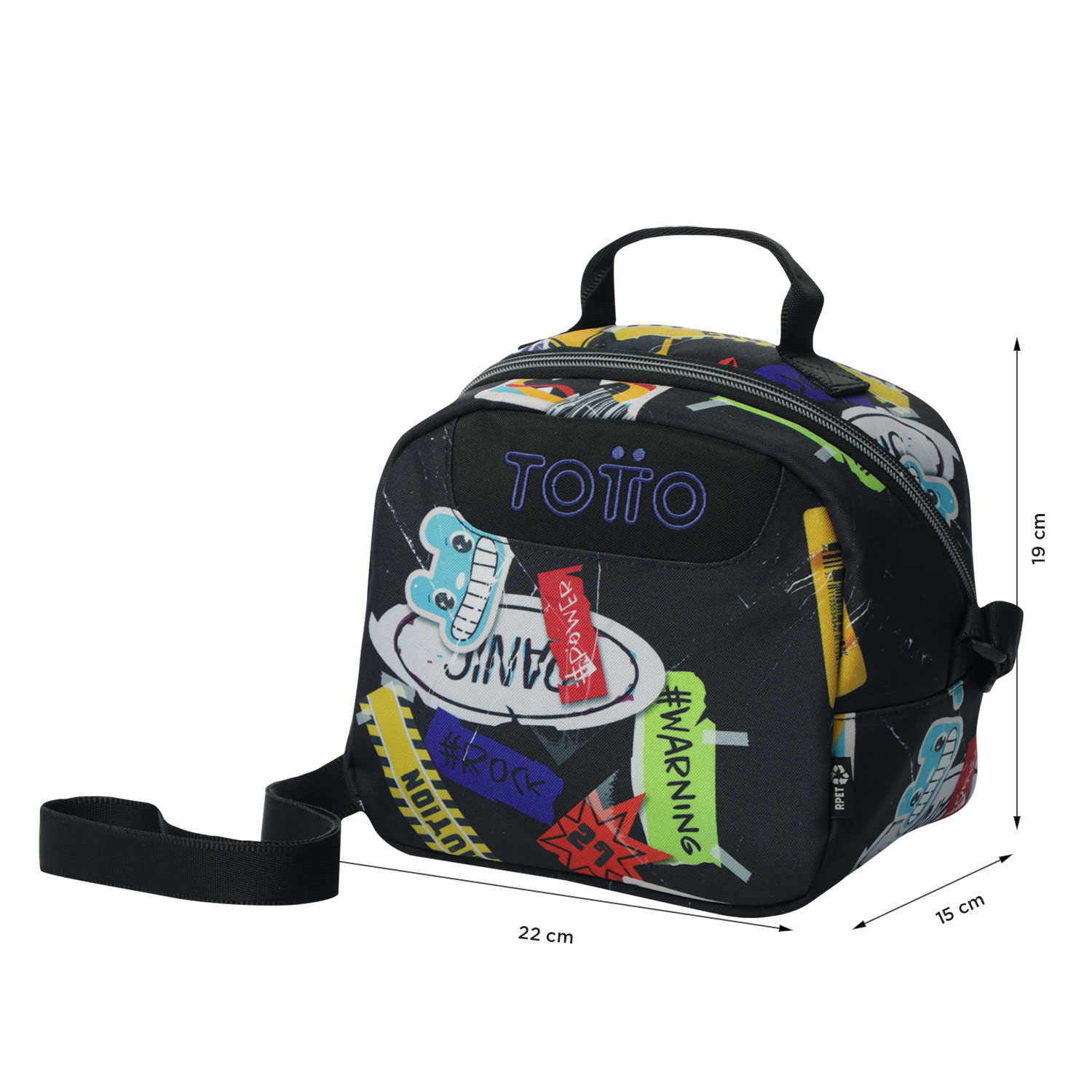 Lancheira Termica Totto Borrador 8C5 22X19X15Cm Ac61Eco0012516Z8C5 ( Imagem 2 de 4 ) - Preview