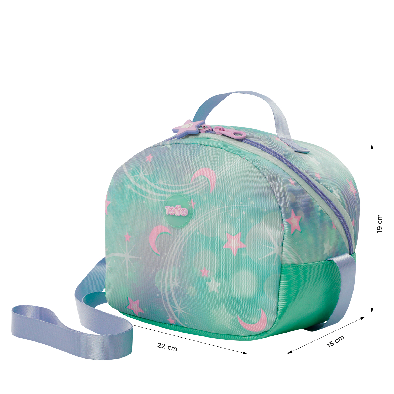 Lancheira Termica Totto Magic Dreams 2025 22X19X15Cm Aj61Mgd00225106Djm ( Imagem 2 de 4 ) - Preview