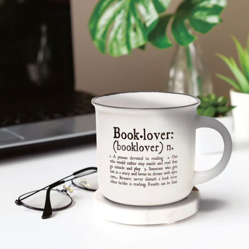 Caneca De Porcelana Legami Cup-Puccino Book Lover 350Ml Cup0045 ( Imagem 2 de 3 ) - Preview