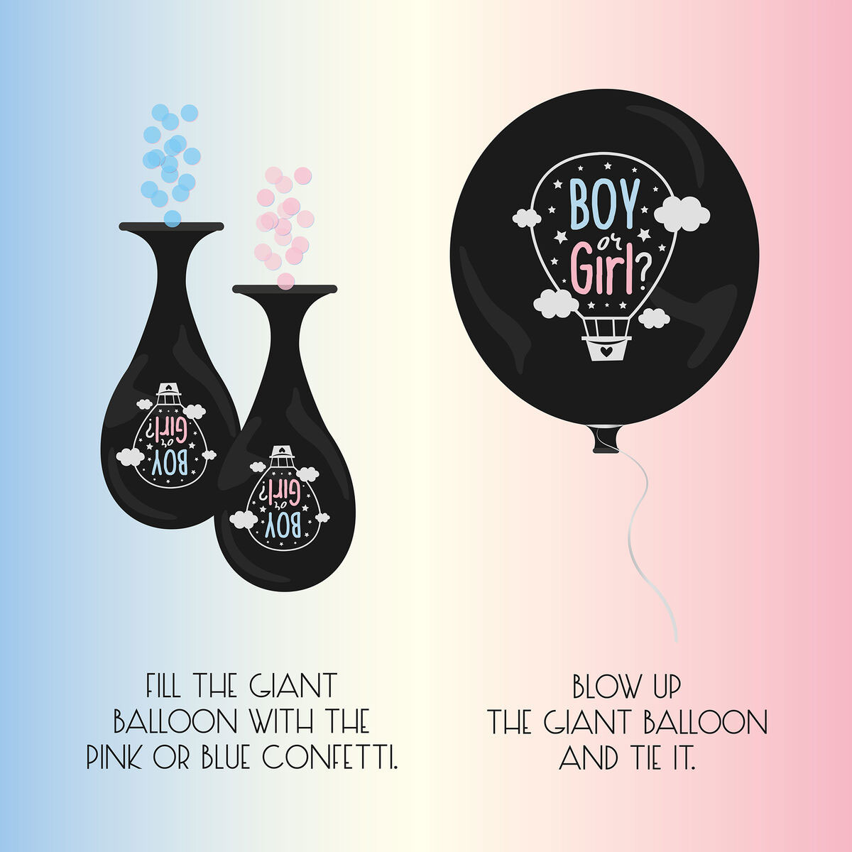 Kit Revelação De Género Do Bebe Legami Grk0001 ( Imagem 4 de 4 ) - Preview