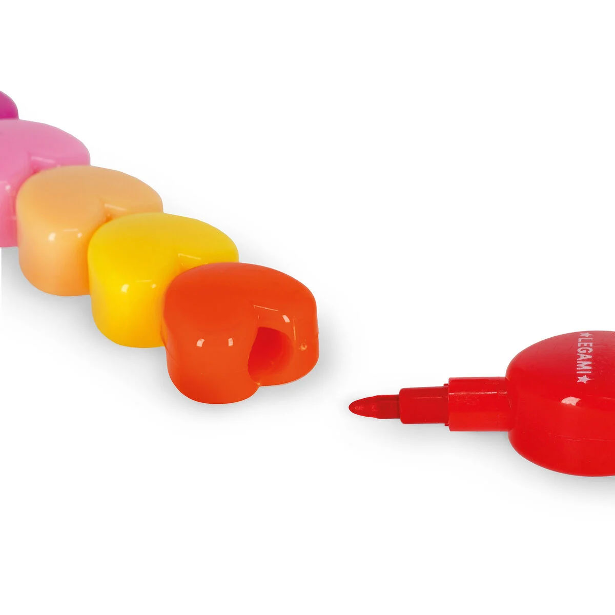 Lápis De Cera Empilhavel Legami Dream In Colour Heart 12 Cores Stckit1 ( Imagem 4 de 4 ) - Preview