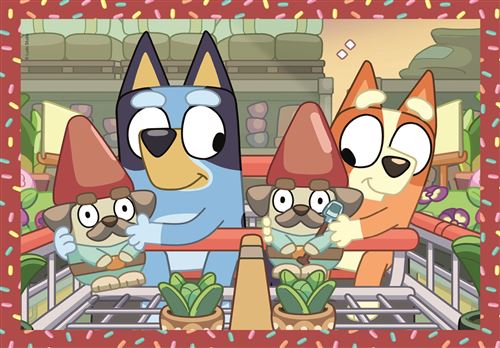 Puzzle Clementoni 4 in 1 Bluey - 12, 16, 20 e 24 peças ( Imagem 3 de 6 ) - Preview
