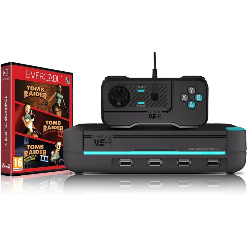 Evercade VS-R: Consola Retro + Tomb Raider Collection 1 ( Imagem 2 de 4 ) - Preview
