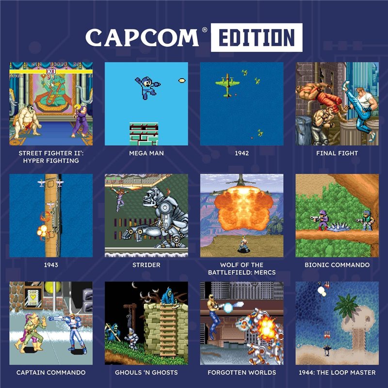 Consola Portátil Retro - Evercade Super Pocket: Capcom Edition (12 Jogos Incluídos) ( Imagem 3 de 4 ) - Preview