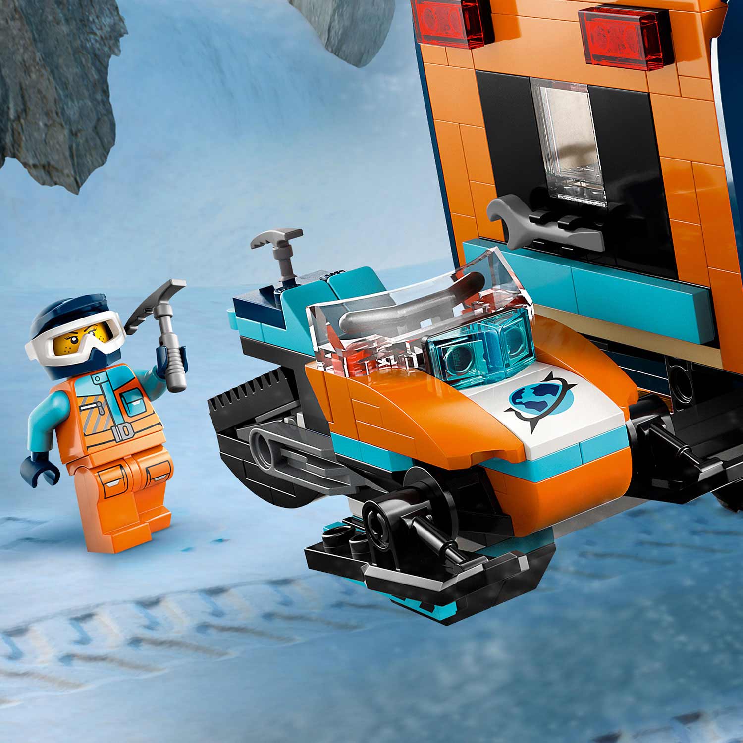 Lego City Camiao E Laboratorio De Exploracao Do Artico 60471 ( Imagem 4 de 4 ) - Preview
