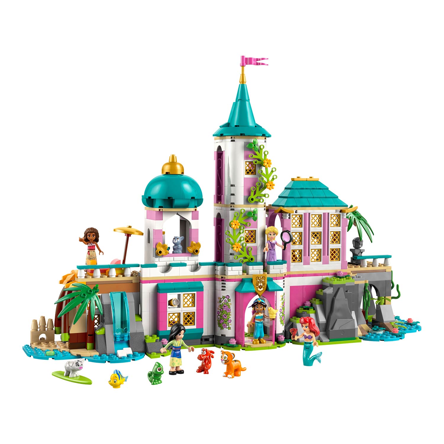 Lego Disney Castelo Da Princesa & Animais De Estimacao Reais 43267 ( Imagem 2 de 4 ) - Preview
