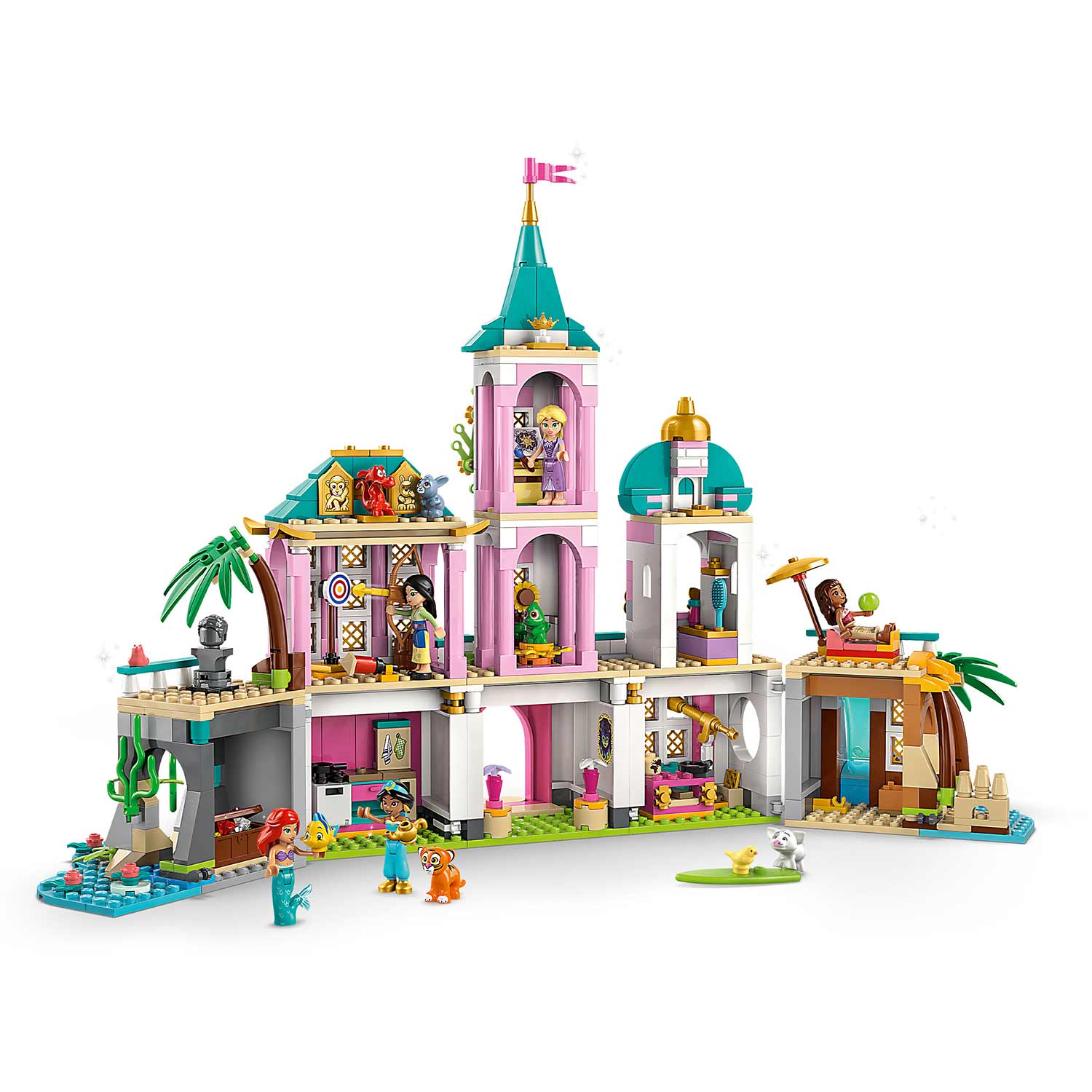 Lego Disney Castelo Da Princesa & Animais De Estimacao Reais 43267 ( Imagem 3 de 4 ) - Preview