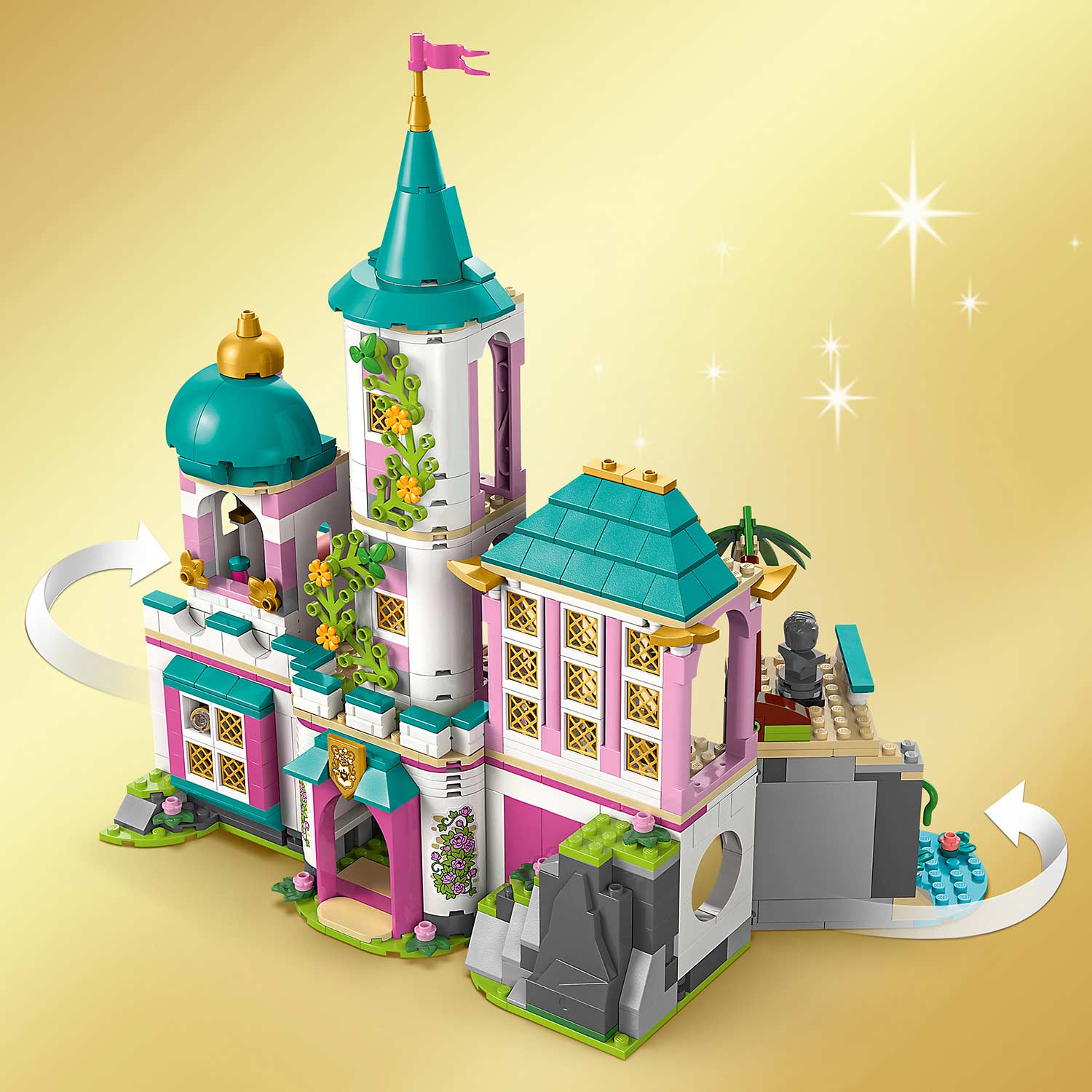 Lego Disney Castelo Da Princesa & Animais De Estimacao Reais 43267 ( Imagem 4 de 4 ) - Preview