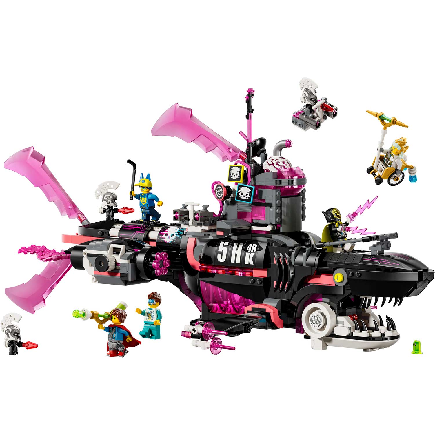 Lego Dreamzzz Submarino Tubarao Dos Pesadelos 71500 ( Imagem 2 de 4 ) - Preview