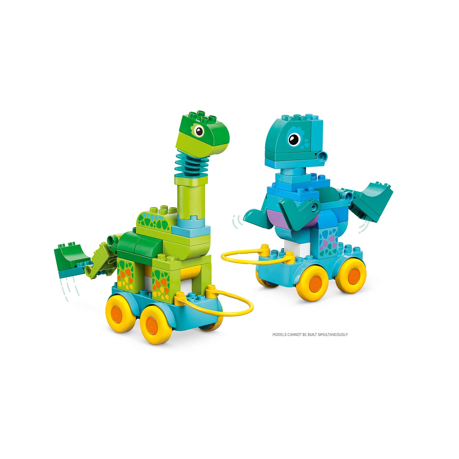 Lego Duplo Dinossauros Sobre Rodas 3Em1 10451 ( Imagem 4 de 4 ) - Preview