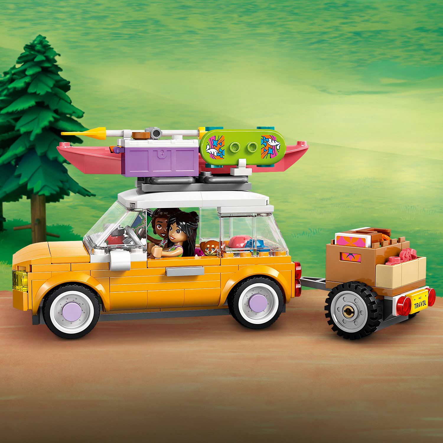 Lego Friends Carro Para Viagem De Ferias Da Amizade 42659 ( Imagem 3 de 4 ) - Preview