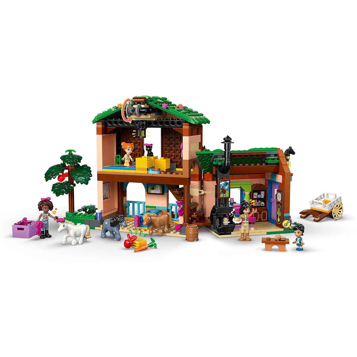 Lego Friends Rancho E Estabulo De Poneis 42654 ( Imagem 3 de 4 ) - Preview