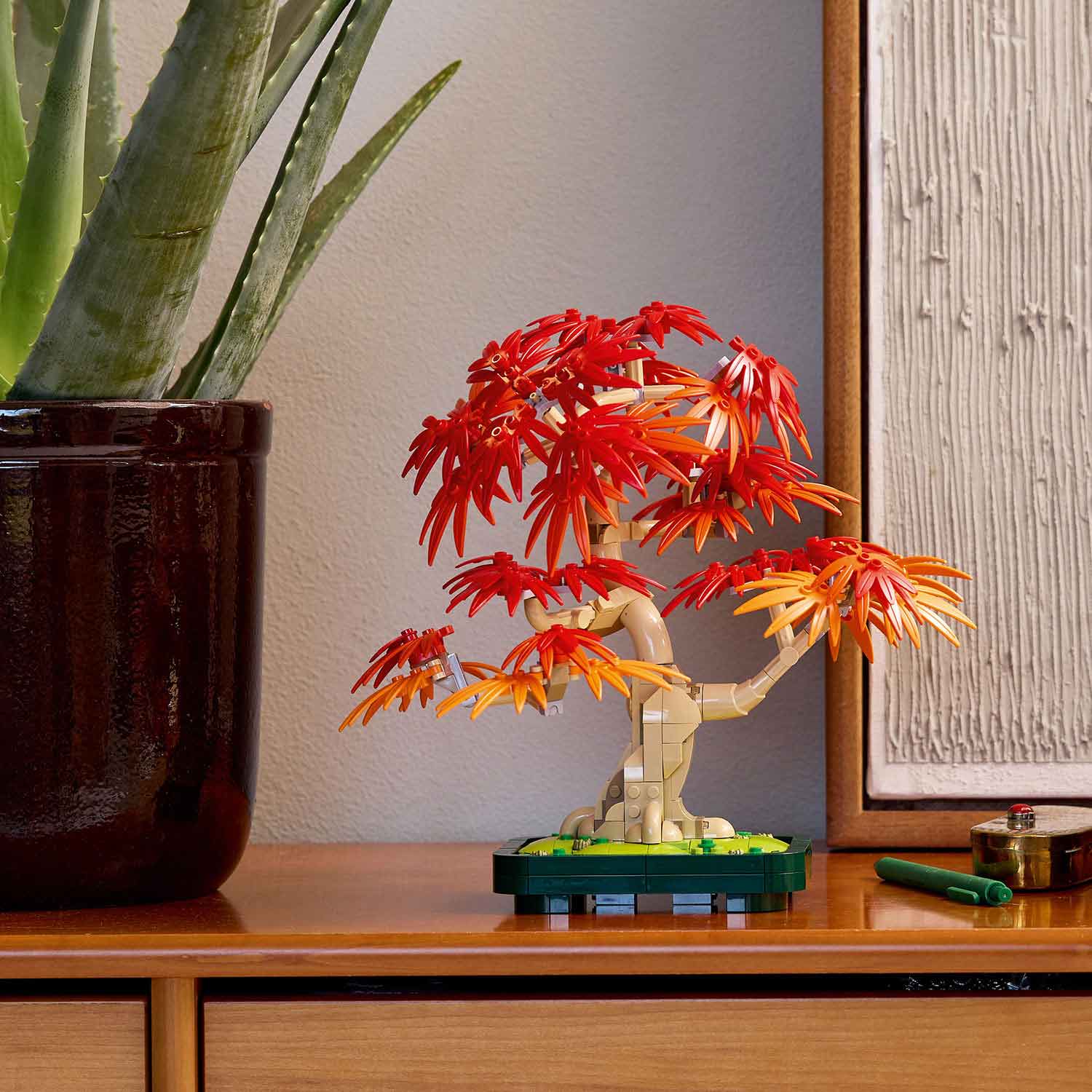 LEGO® Botanicals 10348 - Bonsai de Bordo Vermelho Japonês ( Imagem 4 de 4 ) - Preview
