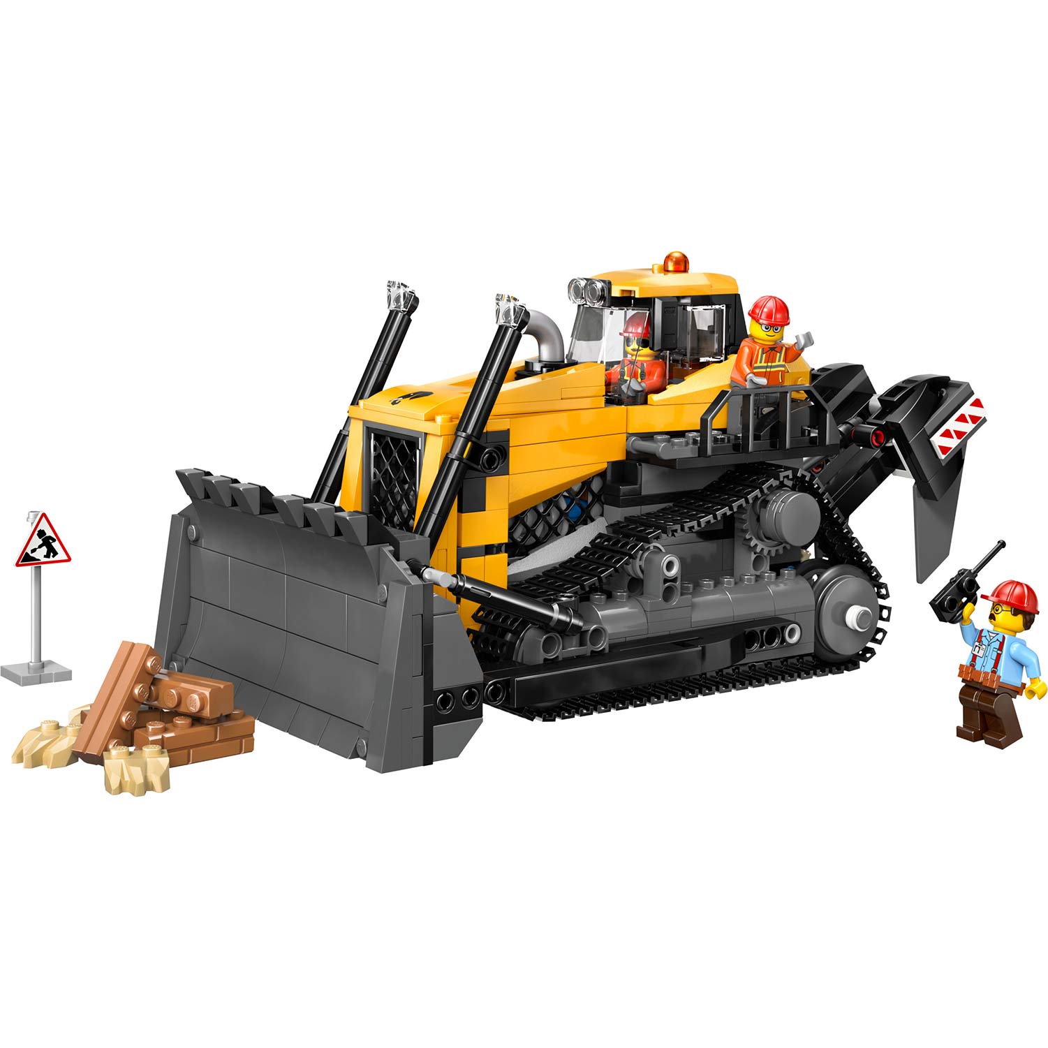 Lego City - Buldozer Amarelo ( Imagem 2 de 4 ) - Preview