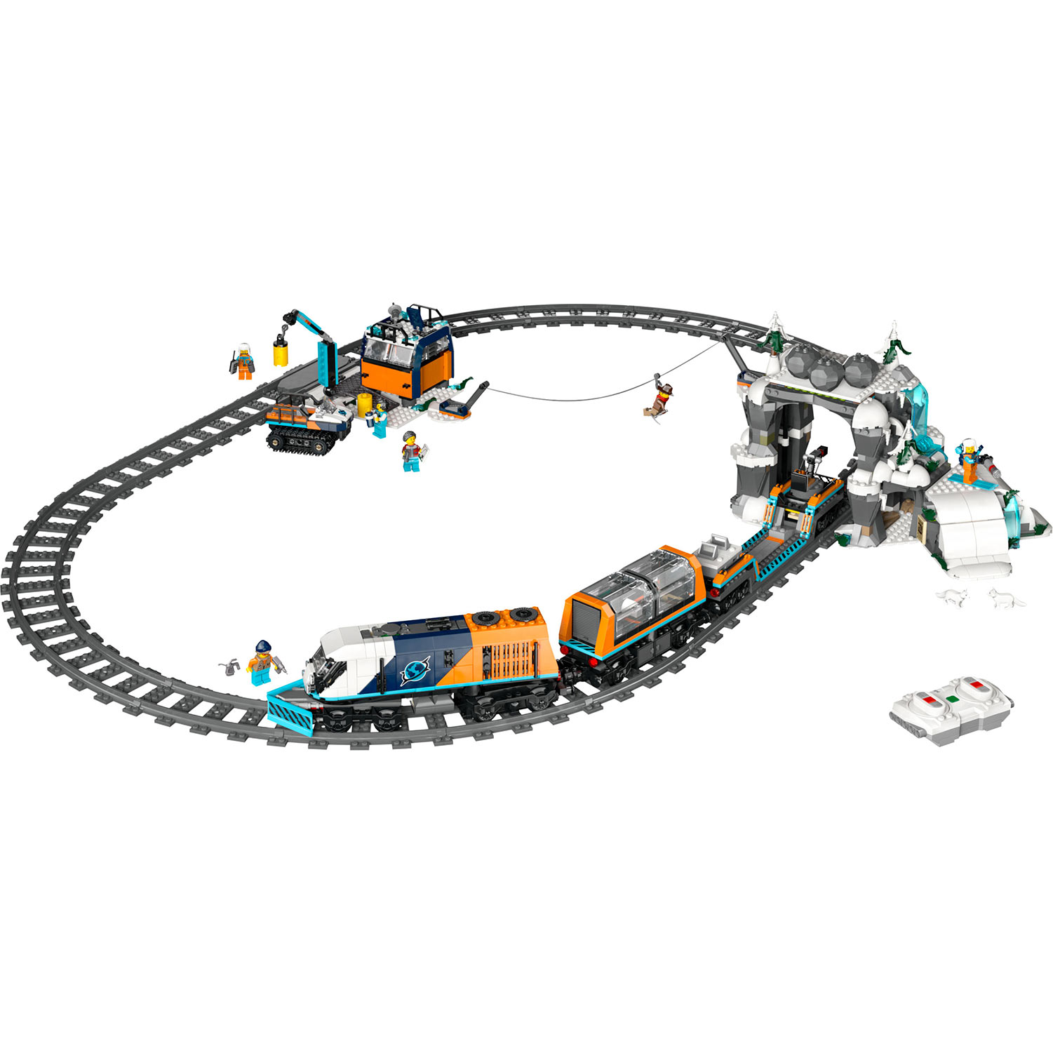 LEGO® City - Comboio Expresso do Ártico dos Exploradores - 60470 ( Imagem 2 de 5 ) - Preview
