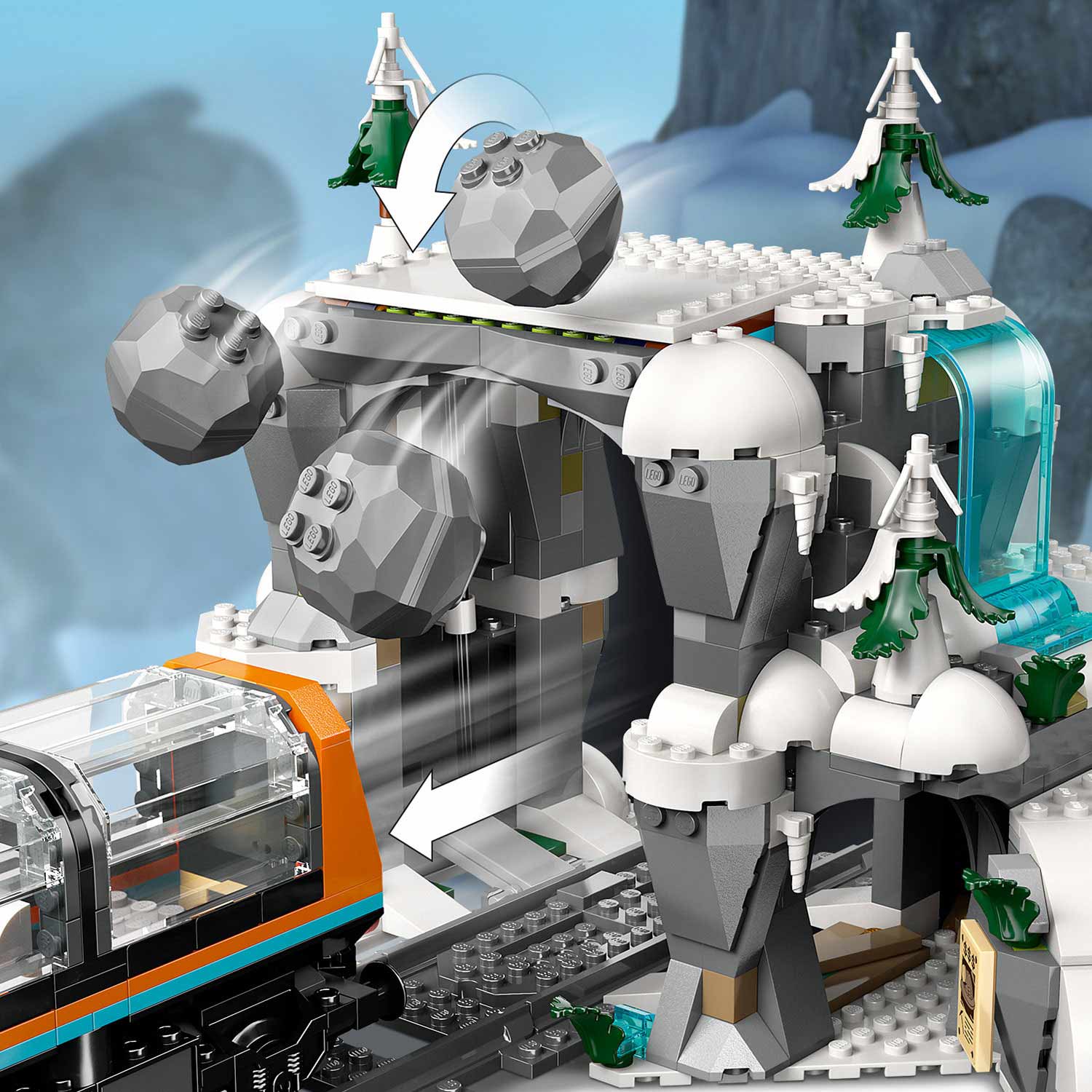 LEGO® City - Comboio Expresso do Ártico dos Exploradores - 60470 ( Imagem 4 de 5 ) - Preview