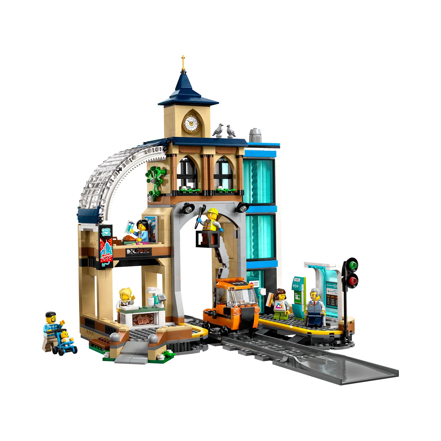 LEGO® City - Estação de Comboios Central - 60469 ( Imagem 2 de 5 ) - Preview
