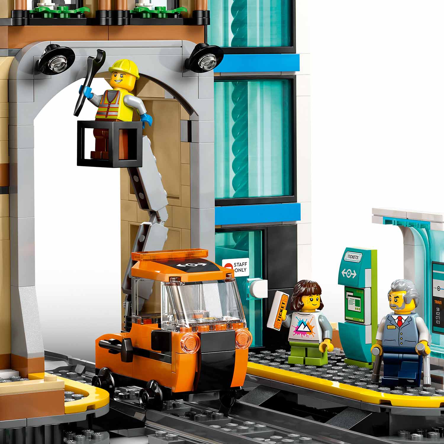LEGO® City - Estação de Comboios Central - 60469 ( Imagem 4 de 5 ) - Preview