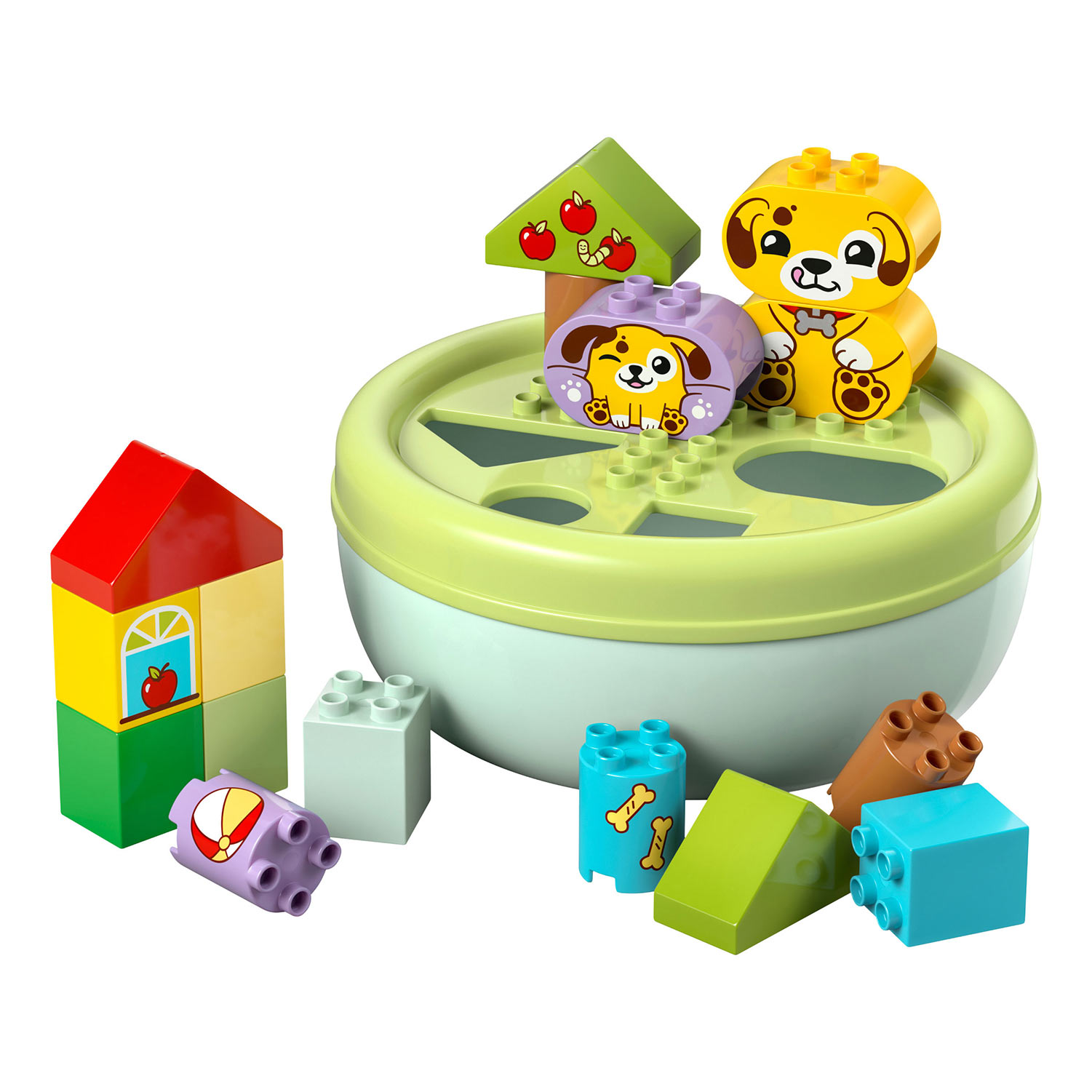 LEGO® DUPLO® - Organizador de Formas: Casa de Cachorrinhos - 10441 ( Imagem 2 de 4 ) - Preview