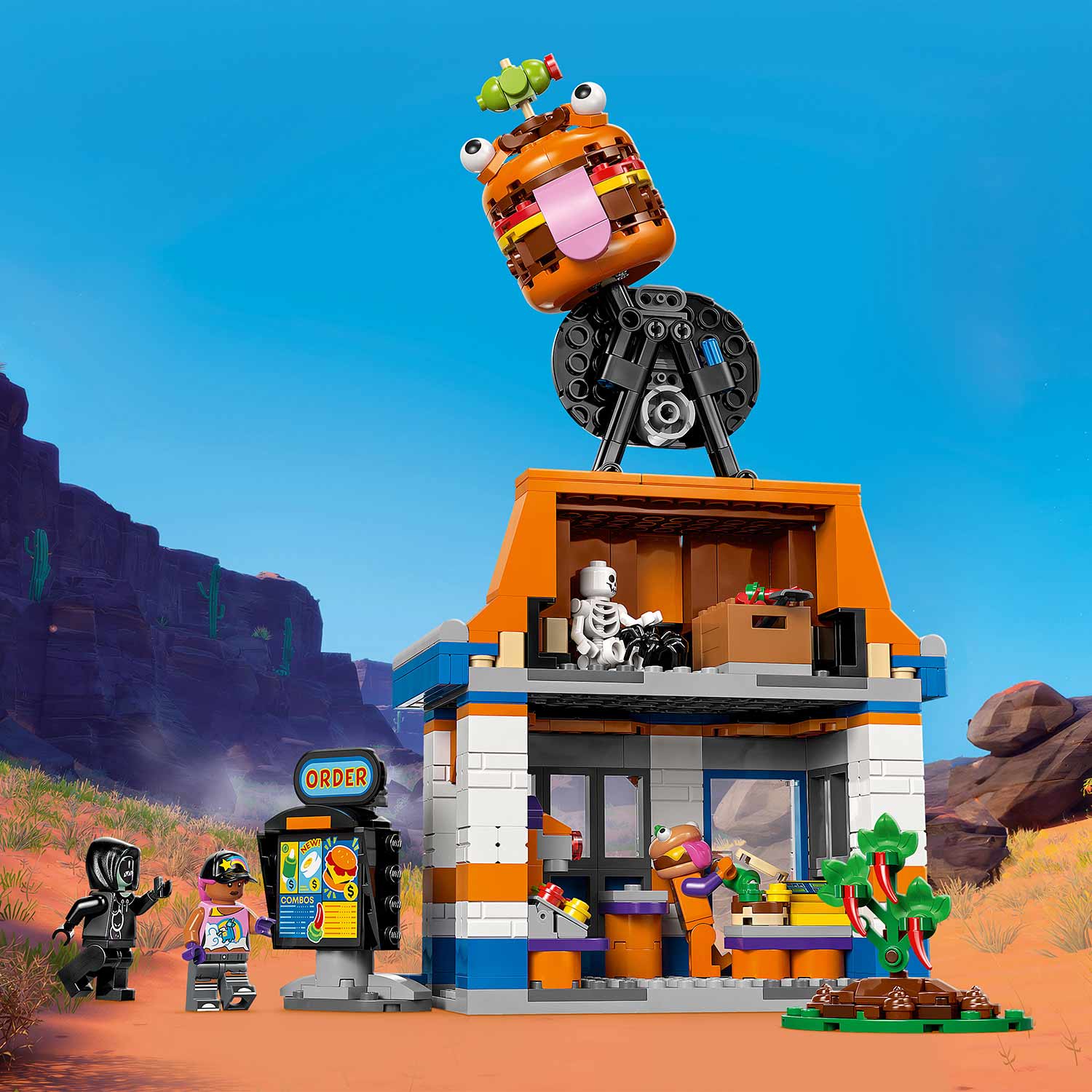 Lego 77076 - Restaurante Hamburrrguesa ( Imagem 3 de 4 ) - Preview