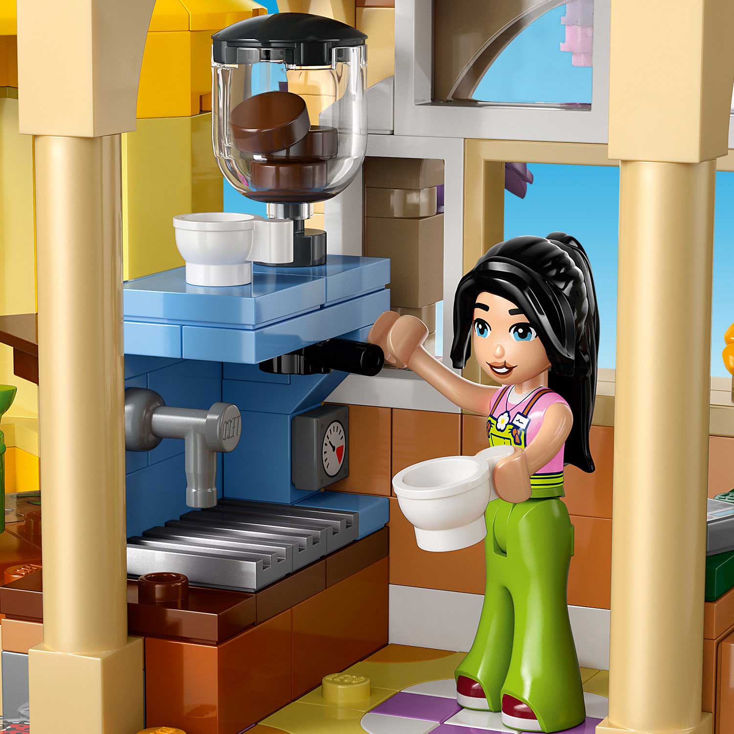 LEGO® Friends - Café das Plantas e Loja de Flores - 42671 ( Imagem 2 de 7 ) - Preview